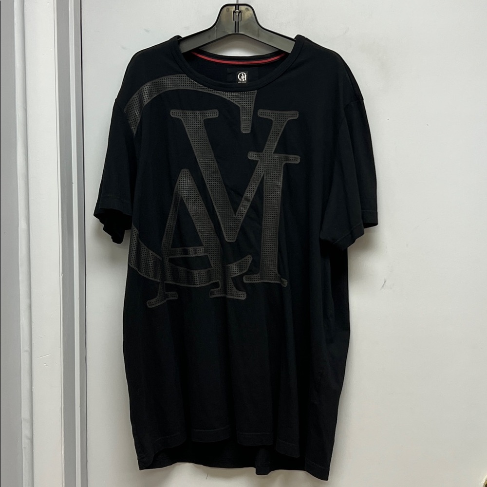 CAVI Oversized Logo Graphic T-Shirt – Black – Men’s 4XL